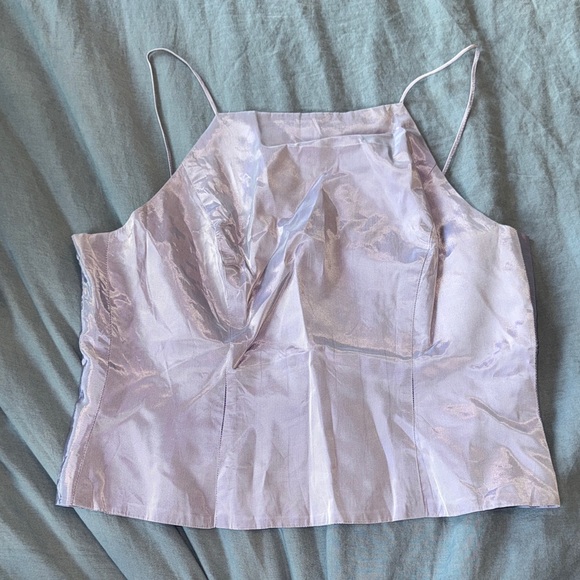 Vera Wang Light Purple tank top - Picture 1 of 3